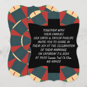 Mandalaïsche caleidoscoop kaart (Voorkant / Achterkant)