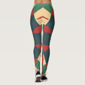 Mandalaïsche caleidoscoop leggings (Achterkant)