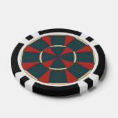Mandalaïsche caleidoscoop pokerchips (Enkel)