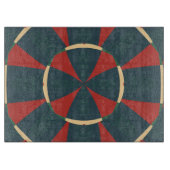 Mandalaïsche caleidoscoop snijplank (Voorkant)