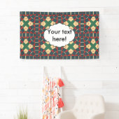 Mandalaïsche caleidoscoop spandoek (Insitu)