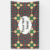 Mandalaïsche caleidoscoop spandoek (Verticaal)