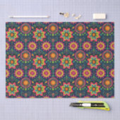 Mandalas Diwali Tissuepapier (Craft)