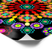 Mandala's & Exotisch Vruchten Patroon Perfect Poster (Hoek)