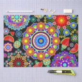 Mandala's & Exotisch Vruchten Patroon Tissuepapier (Craft)