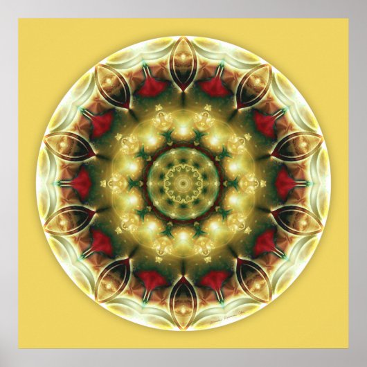 Mandalas for a New Earth, nr. 19 Poster (Voorkant)