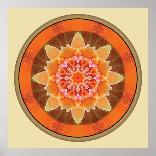 Mandalas for a New Earth, nr. 2 Poster (Voorkant)