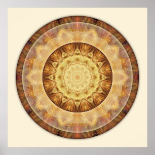 Mandalas from the Heart of Peace, nr. 10 Poster