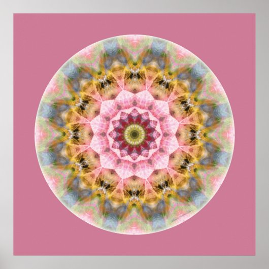 Mandalas from the Heart of Transformation, nr. 1 Poster (Voorkant)