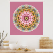 Mandalas from the Heart of Transformation, nr. 1 Poster (Keuken)