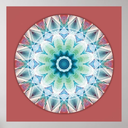 Mandalas from the Heart of Transformation, nr. 3 Poster (Voorkant)