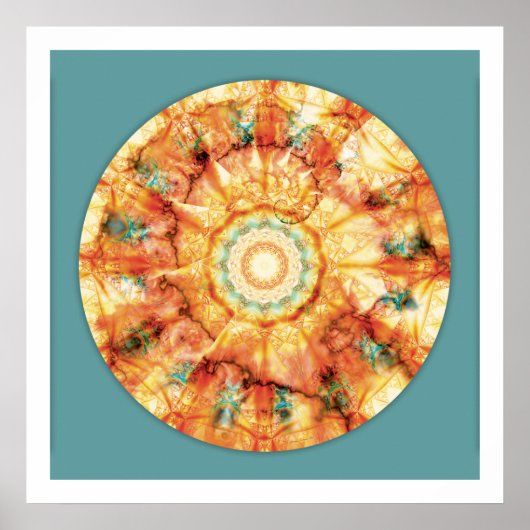 Mandalas from the Heart of Truth: Nr. 7 Poster (Voorkant)