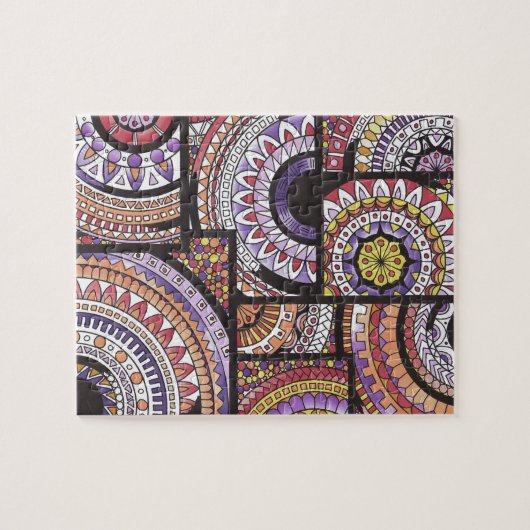 Mandalas GraphiZen Legpuzzel (Horizontaal)