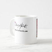 Mandalas in beweging koffiemok (Voorkant links)