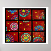 Mandalas in beweging poster (Voorkant)