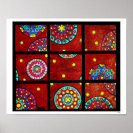Mandalas in beweging poster