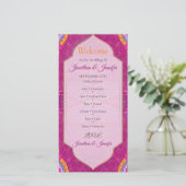 Mandala's in Cerise Pinks & bijpassend herhalingsp (Staand voorkant)