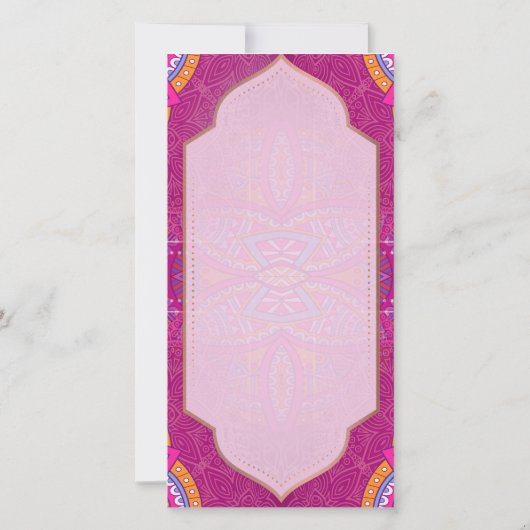 Mandala's in Cerise Pinks & bijpassend herhalingsp (Achterkant)