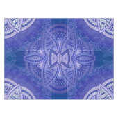 Mandalas in gemengde Nederlandse blauwe herhalings Tafelkleed (Voorkant (Horizontaal))