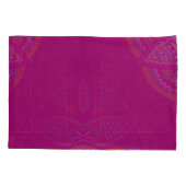 Mandalas in gemengde Pinks herhaalde patronen Kussensloop (Achterkant)