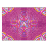 Mandalas in gemengde roze herhaalde patronen tafelkleed (Voorkant (Horizontaal))