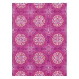 Mandalas in gemengde roze herhaalde patronen tafelkleed