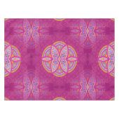 Mandalas in gemengde roze herhaalde patronen tafelkleed (Voorkant (Horizontaal))
