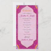 Mandalas in kersrode roze & bijpassend herhalingsp (Voorkant)