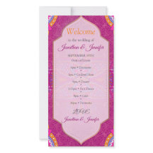 Mandalas in kersrode roze & bijpassend herhalingsp