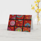 Mandalas In Motion Kaart (Gele Bloem)