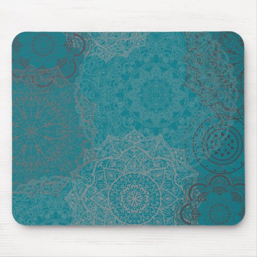 Mandalas Mousepad Muismat (Voorkant)