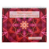 Mandalas of Clarity & Coherence Calendar Kalender (Hoes)