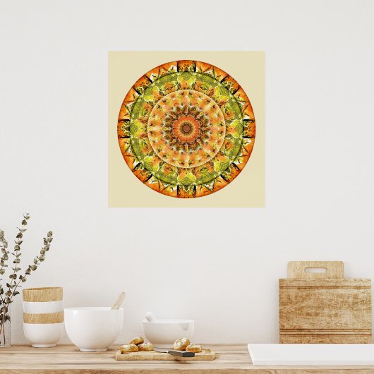 Mandalas of Deep Trust, nr. 10 Poster (Keuken)
