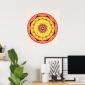 Mandalas of Deep Trust, nr. 7 Poster (Thuiskantoor)