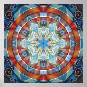 Mandalas of Forgisive and Release 19 Poster