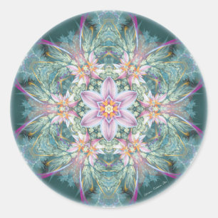 Mandalas of Forgisive and Release 28 Ronde Sticker
