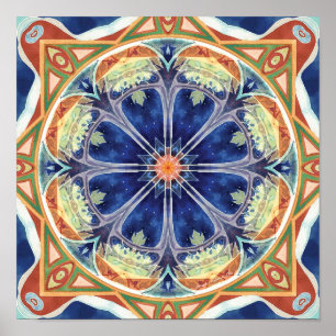 Mandalas of Forgisive and Release 8 Poster