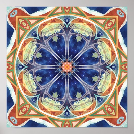 Mandalas of Forgisive and Release 8 Poster (Voorkant)
