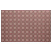 Mandalas over herhaalde maroon patronen stof (Fat Quarter)