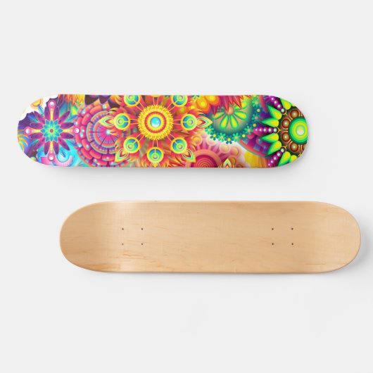 Mandalas Skateboard (Horizontaal)