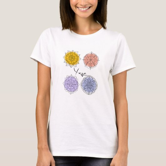 Mandalas T-shirt (Voorkant)