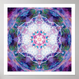 Mandalas uit de Diepte van de Liefde 7 Druk Poster