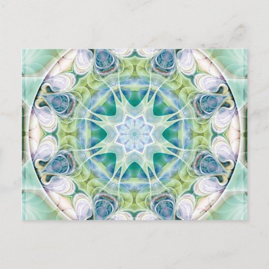 Mandalas uit het hart van de vrijheid 12 briefkaart (Voorkant)