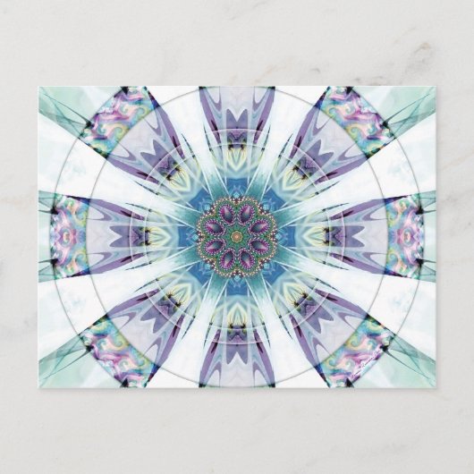 Mandalas uit het hart van de vrijheid 19 briefkaart (Voorkant)