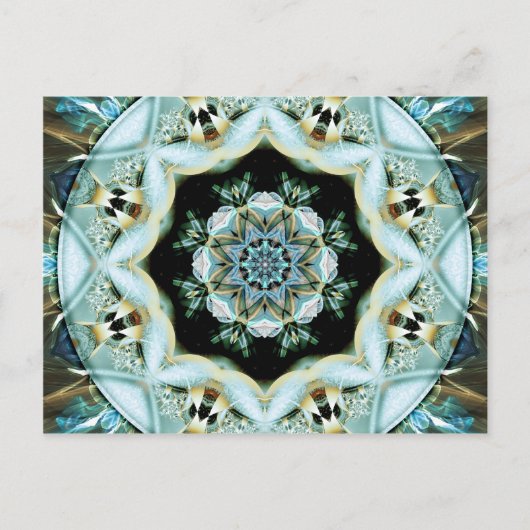 Mandalas uit het hart van de vrijheid 21 briefkaart (Voorkant)