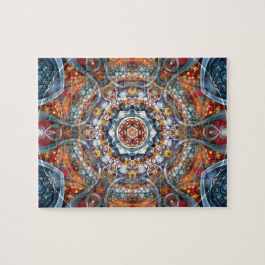 Mandalas uit het hart van de vrijheid 25 cadeautje legpuzzel (Horizontaal)