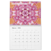 Mandalas uit het hart van vrijheid en verandering kalender (Feb 2026)