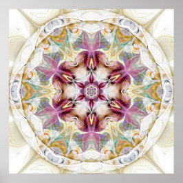 Mandalas uit het Poster van het hart van wijziging