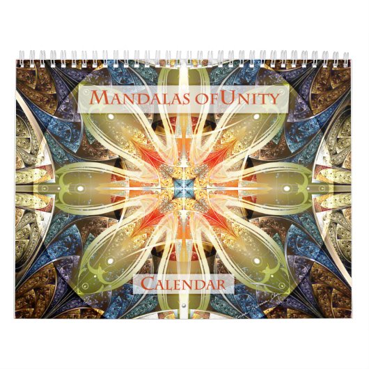 Mandalas van de Agenda van de Eenheid Kalender (Hoes)