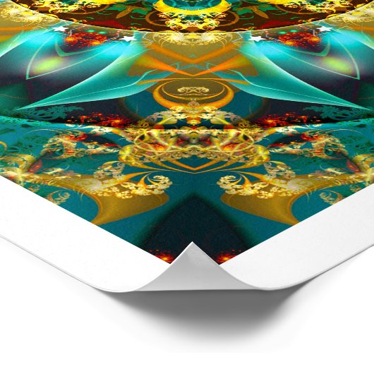 Mandalas van de Diepte van de Liefde 26 Druk Poster (Hoek)